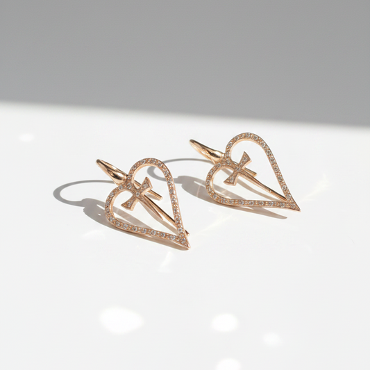 Insignia Diamond Earrings. POA