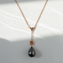 Malta Black Pearl Necklace