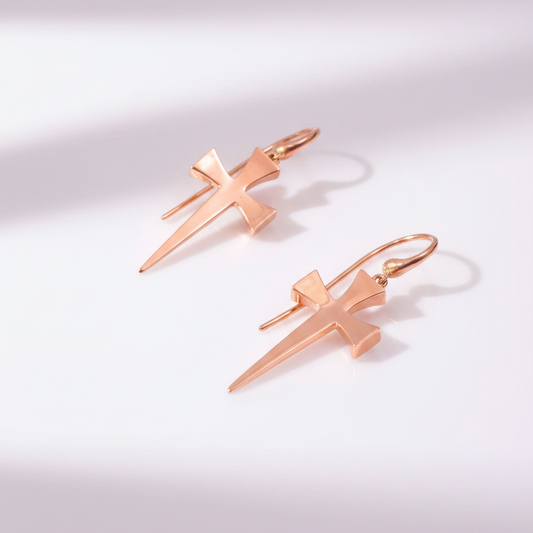Dagger of Truth Earrings. POA