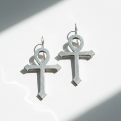 Ankh Earrings