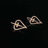 Insignia Diamond Earrings.  POA