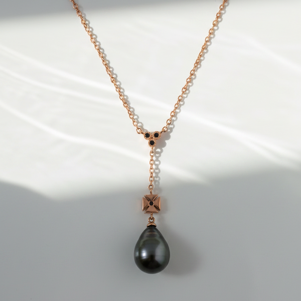 Malta Black Pearl Necklace