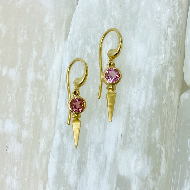 Pillar of Light Earrings. POA