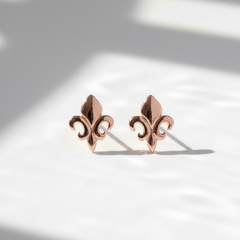 Fluer De Lys Studs. POA