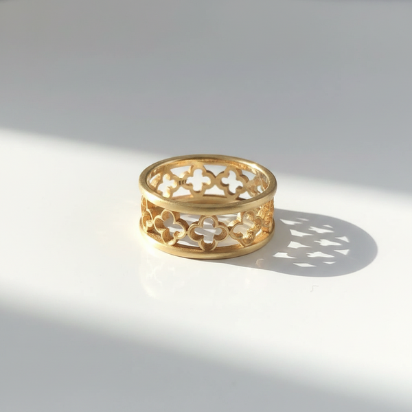 Quatrefoil Band. POA