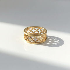 Quatrefoil Band. POA