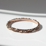 Sacred Garden Bangle Rose Gold