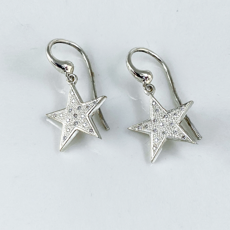 Stella Dust Diamond Earrings