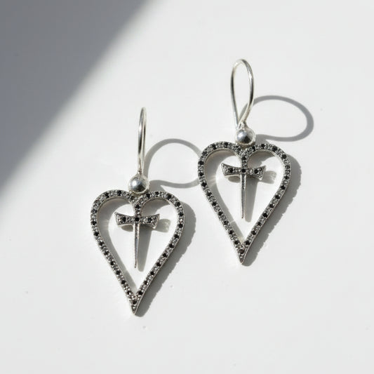 Insignia Black Diamond Earrings. POA
